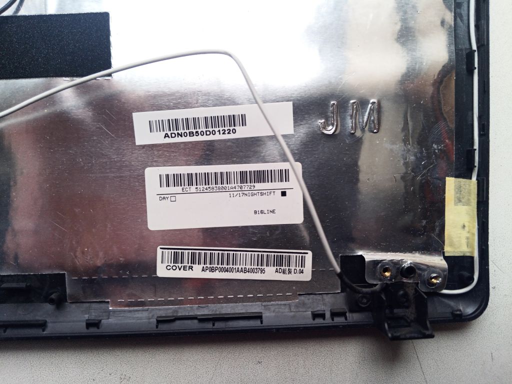 Б/У Кришка матриці без рамки на Lenovo G560 - фото фото фото 5