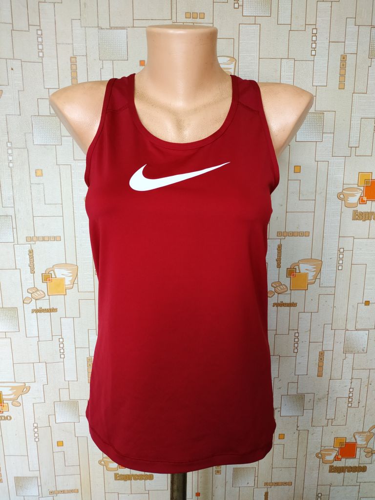 Майка жіноча бордова NIKE p-p M - фото фото фото 0