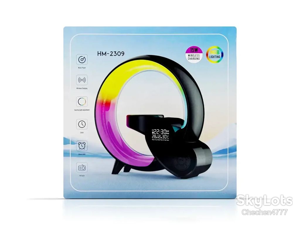 Лампа-нічник з Bluetooth-колонкою G-Smart HM-2309 - фото фото фото 0