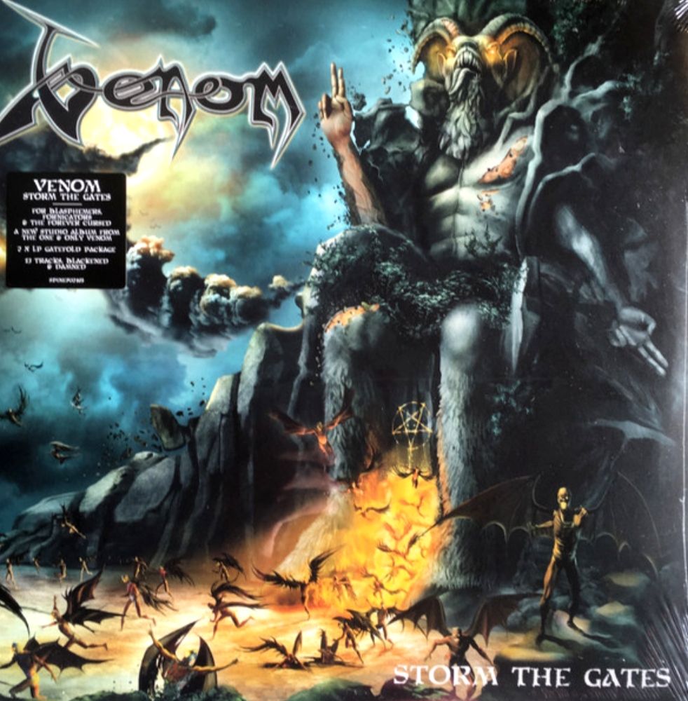 Venom - Storm The Gates - 2018.  (2LP). Silver Vinyl. Пластинки. S/S - фото фото фото 0