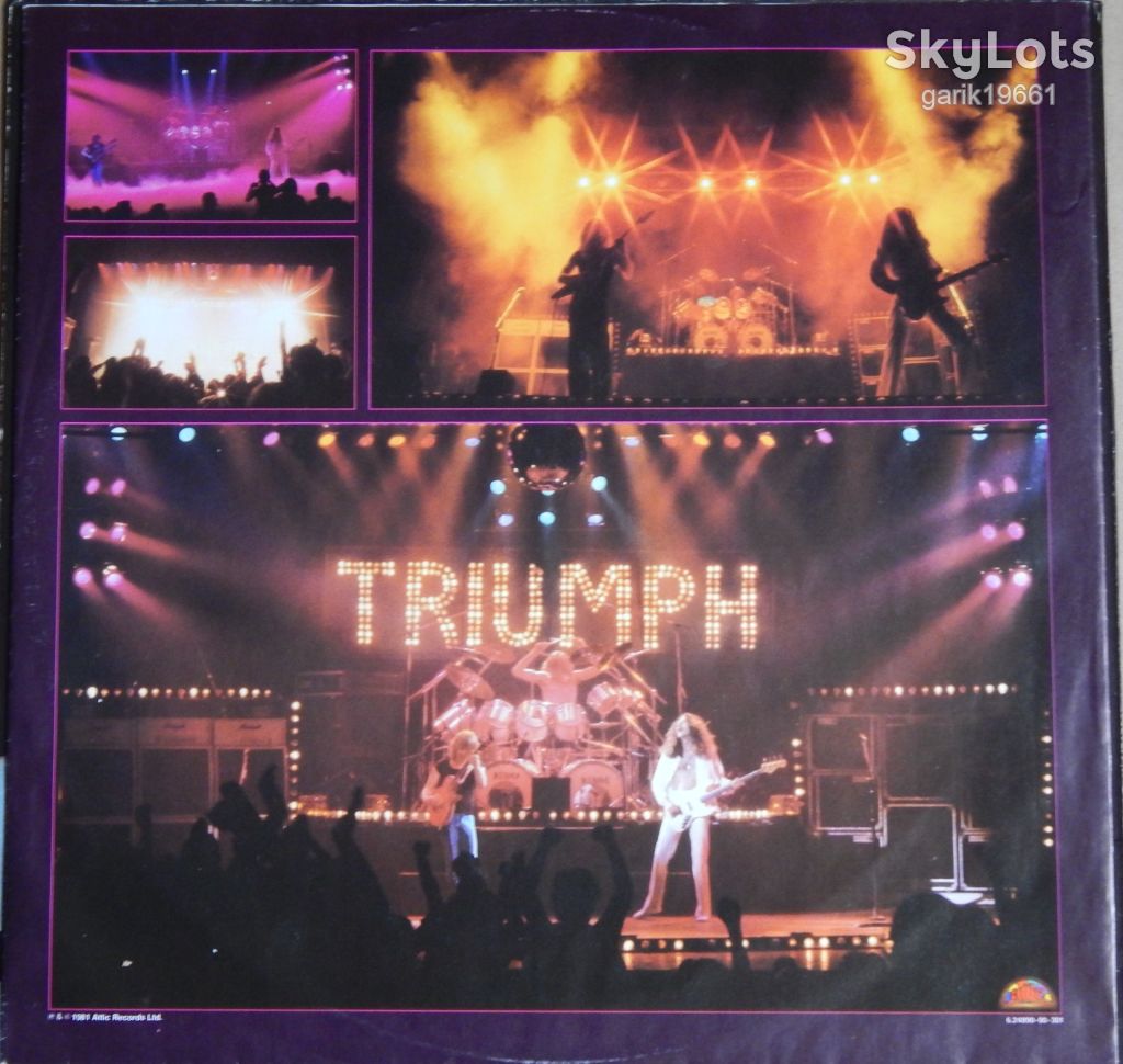 Triumph – Allied Forces   (Attic – 6.24890, Germany) inner sleeve EX+/NM- - фото фото фото 2