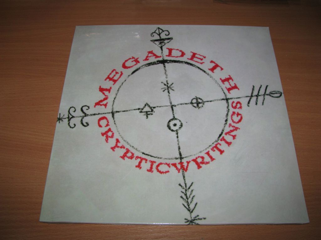 MEGADETH - Cryptic Writings  (Capitol) LP  вініл платівка - фото фото фото 0