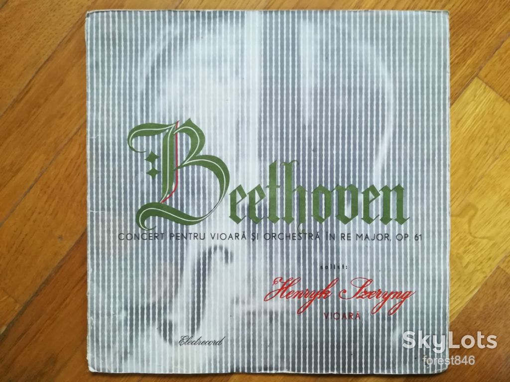 Ludwig van Beethoven-Henryk Szeryng-Ex, Румунія - фото фото фото 0