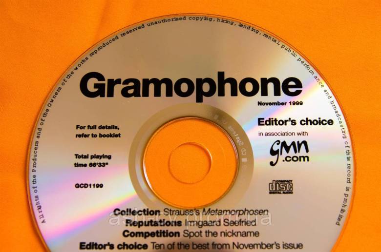 Музичний диск CD. GRAMOPHONE Collection 99 - фото фото фото 4