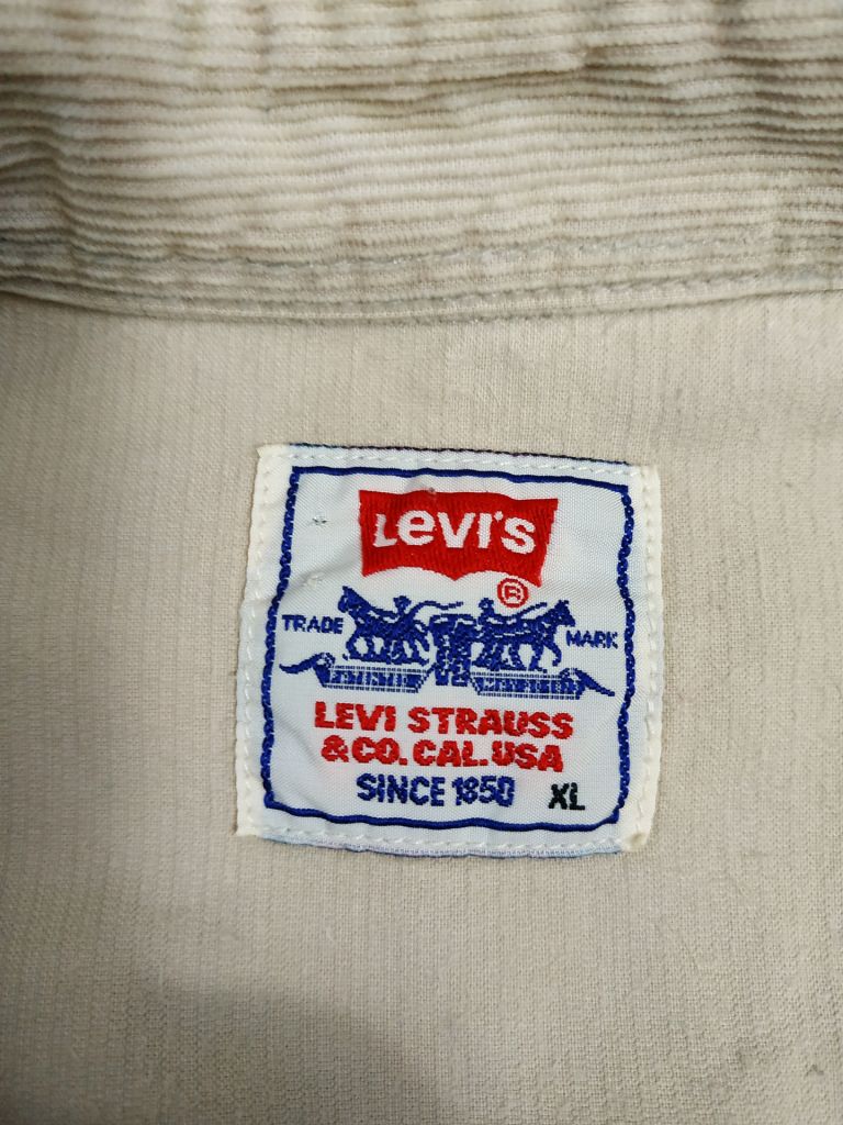 Сорочка вельветова LEVIS Португалія p-p XL - фото фото фото 7