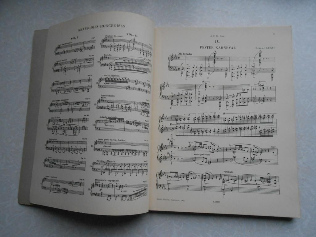 Ференц Лист Liszt, Ferenc Rhapsodies hongroises 2 - фото фото фото 1