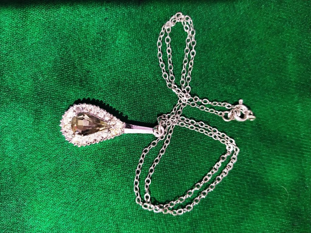 Цепочка с кулоном. СССР. Винтаж. - фото фото фото 3