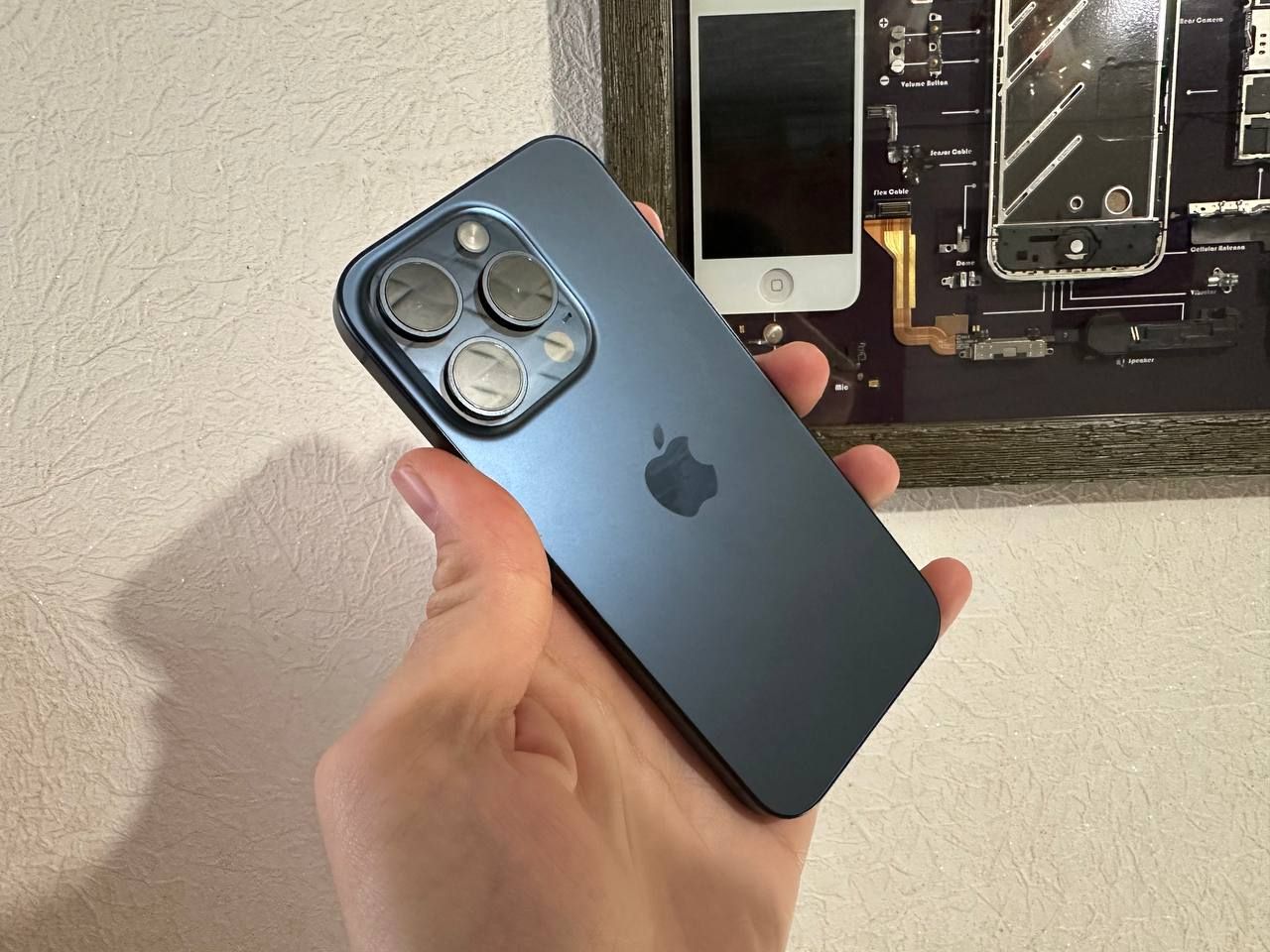 iPhone 15 Pro Blue Titanium 15 про - фото фото фото 4