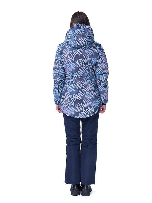 Куртка лижна жіноча Just Play Jacket чорний/білий (B2423-black) - фото фото фото 2
