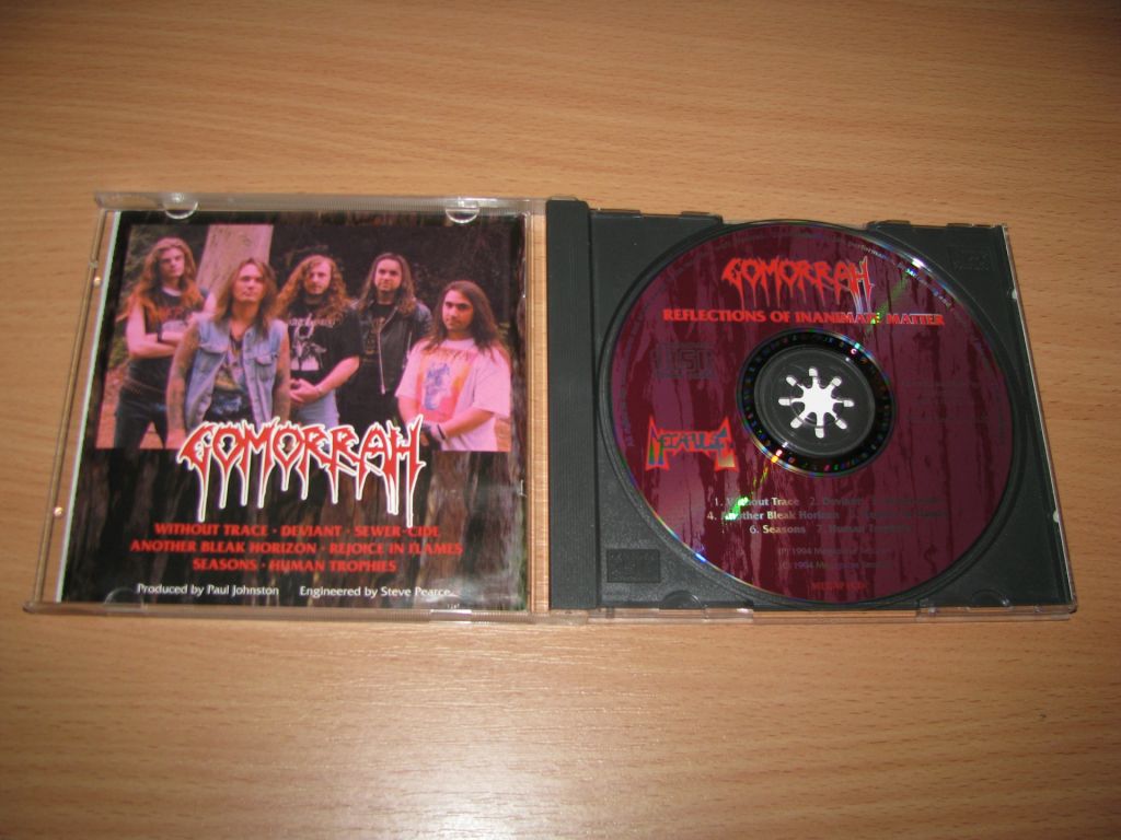 GOMORRAH - Reflections Of Inanimate Matter  (1994 Megapulse 1st press,UK) - фото фото фото 1