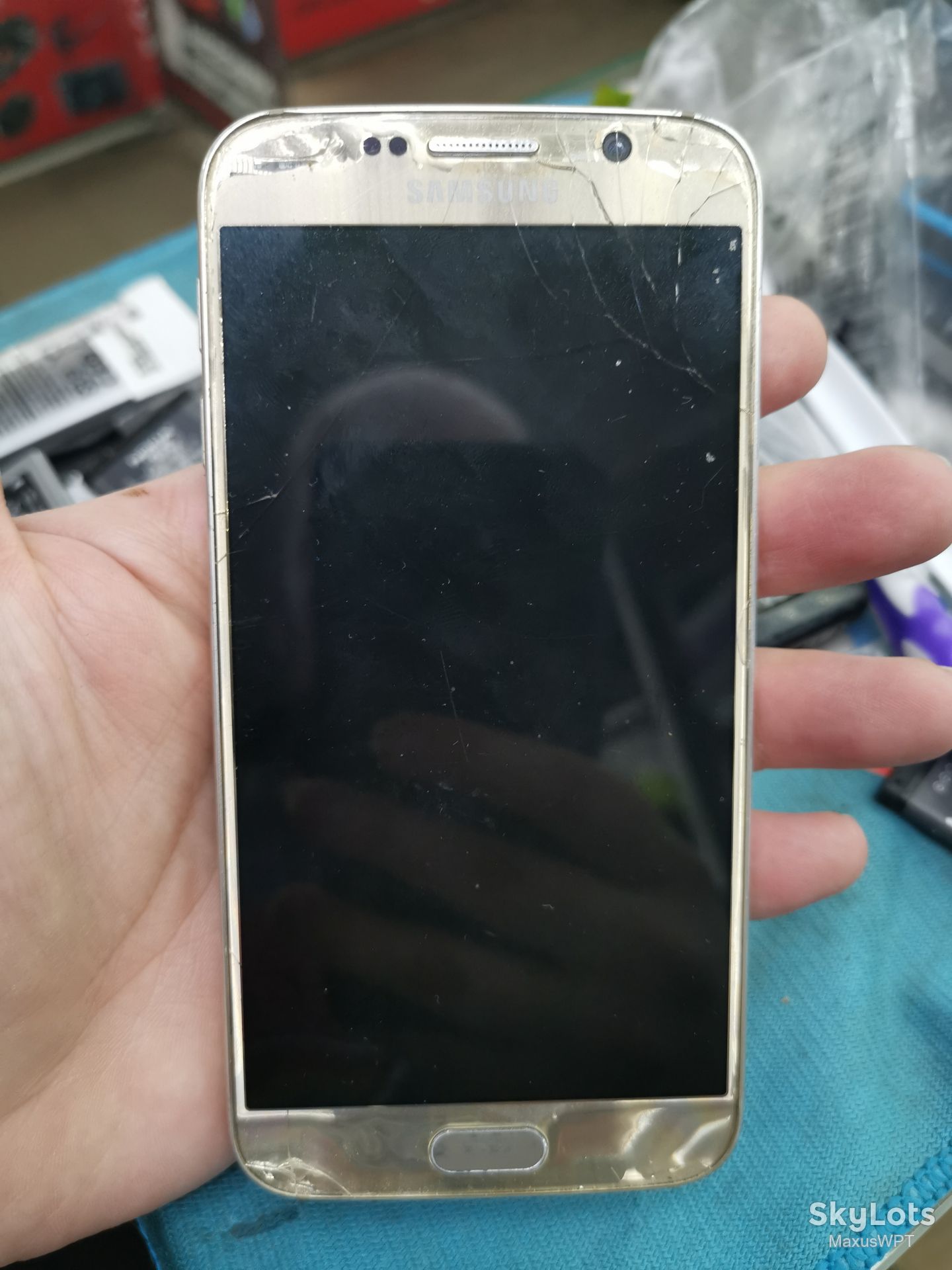 #360 Sklad Samsung S6 gold G920f - фото фото фото 0