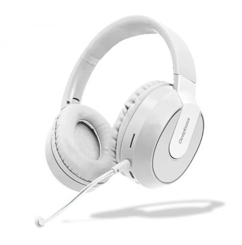 Наушники Bluetooth DEEPBASS R11 с RGB подсветкой Бежевые - фото фото фото 0