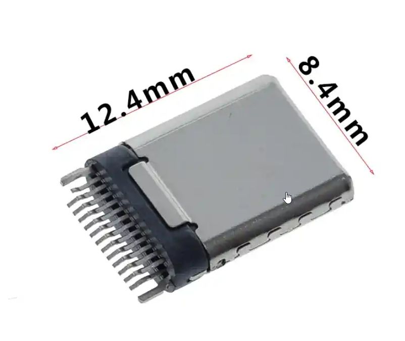 Роз’єм type C 24 pin -тато - фото фото фото 0