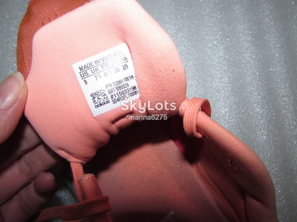 СУПЕР КРОССОВКИ ЦВЕТ ЛОСОСЯ ~ ADIDAS BOOST ~ р 42 /27 см - фото фото фото 6