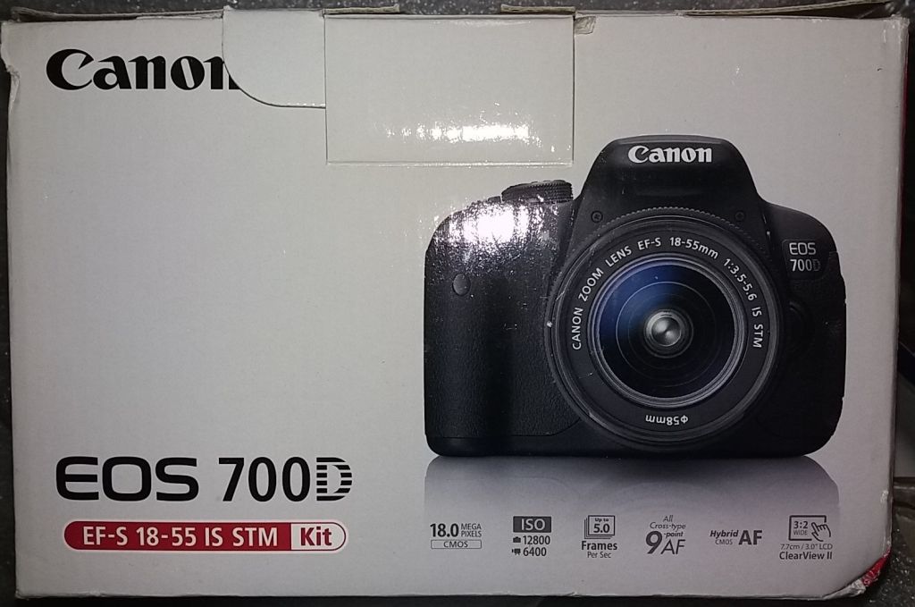 коробка от canon eos 700d документы - фото фото фото 1