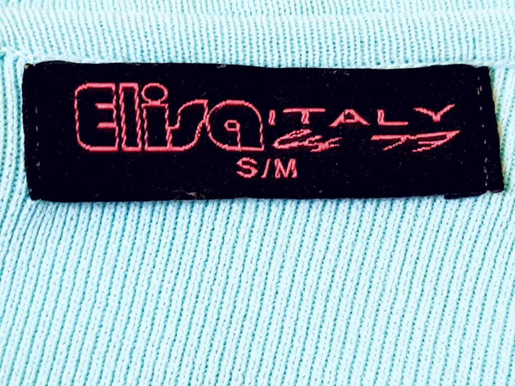 S-M Светло бирюзовый топ ELIZA, Италия - фото фото фото 4