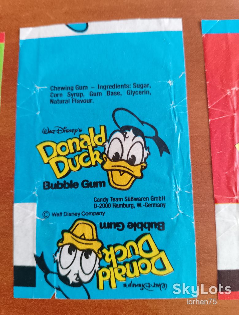 Обгортки жуйок Donald Duck. - фото фото фото 2