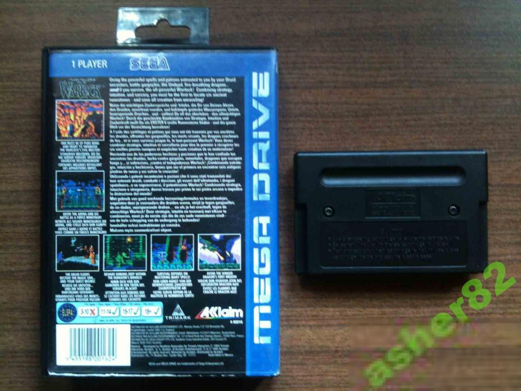 Игра на Sega Mega Drive "Warlock"       (PAL) - фото фото фото 1