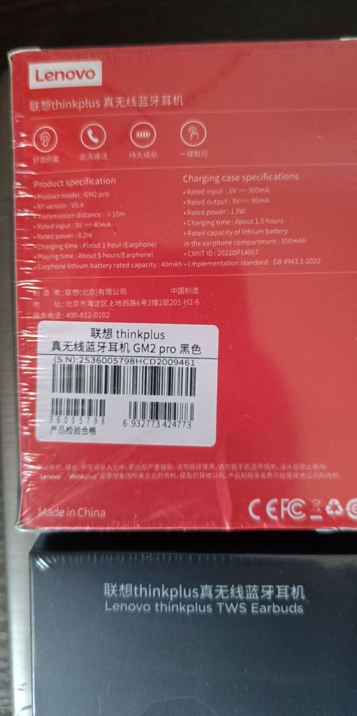 Lenovo GM2 Pro Bluetooth 5.3 Навушники - фото фото фото 1