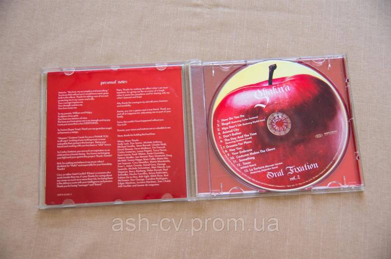 Музичний диск CD. SHAKIRA - ORAL FIXATION - фото фото фото 5