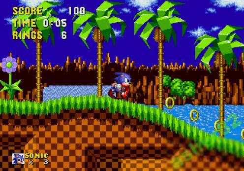 Игра на Sega Mega Drive "Sonic The Hedgehog"       (PAL) - фото фото фото 2