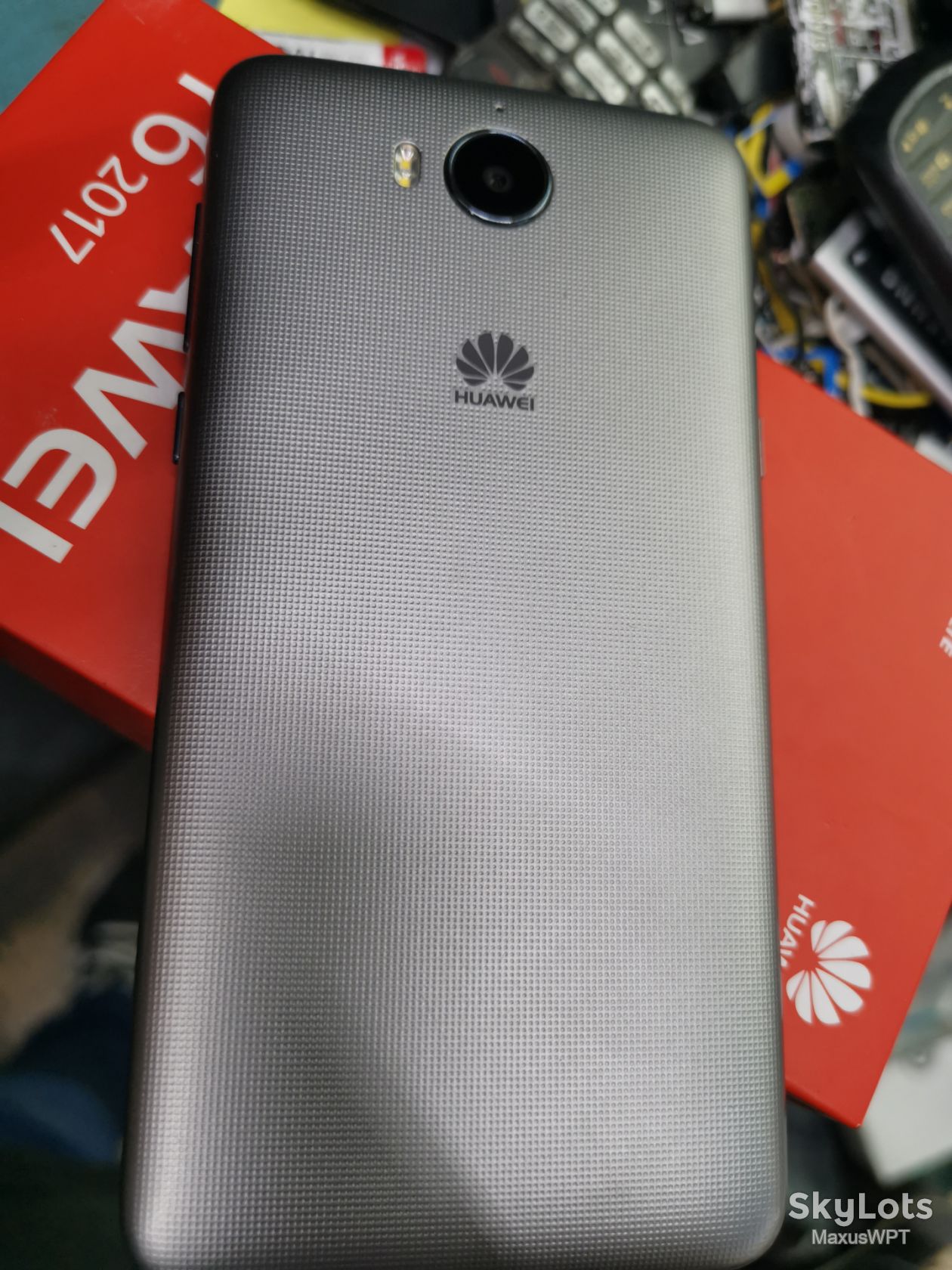 #shop Huawei Y6 2017 silver box - фото фото фото 3