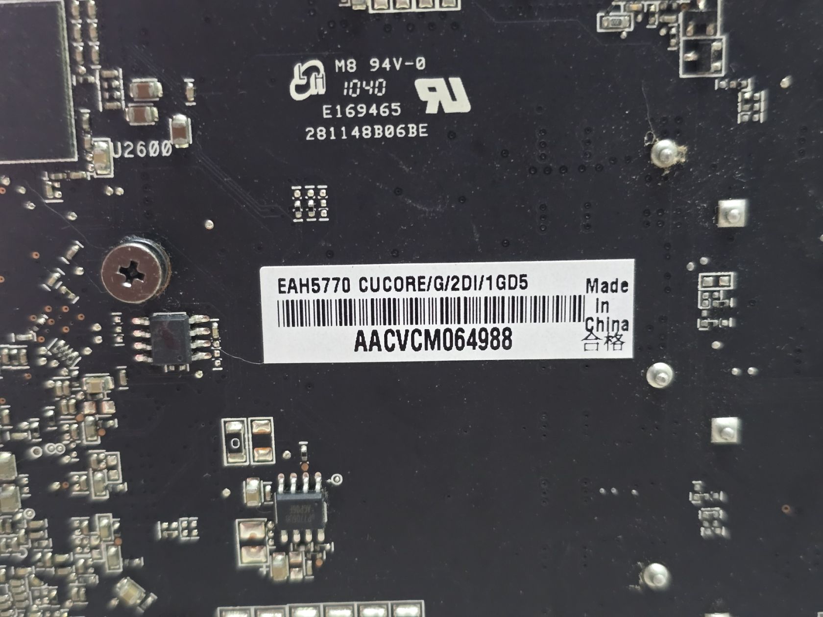 Видеокарта ASUS Radeon HD 5770 1GB  (1GB,GDDR5,128 Bit,HDMI,PCI-Ex,Б/у) - фото фото фото 3