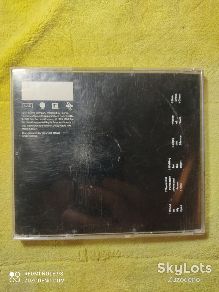 CD  (US) Depeche Mode – Violator 1990  (VG/VG) - фото фото фото 6
