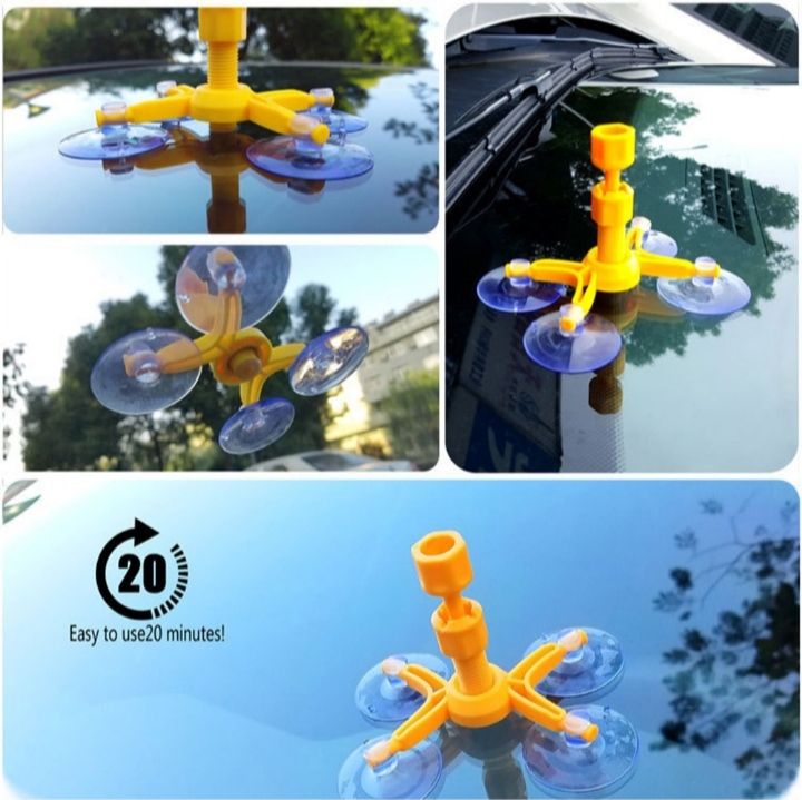 Набір для ремонту лобового скла Sunroz Windshield Repair Kit - фото фото фото 9