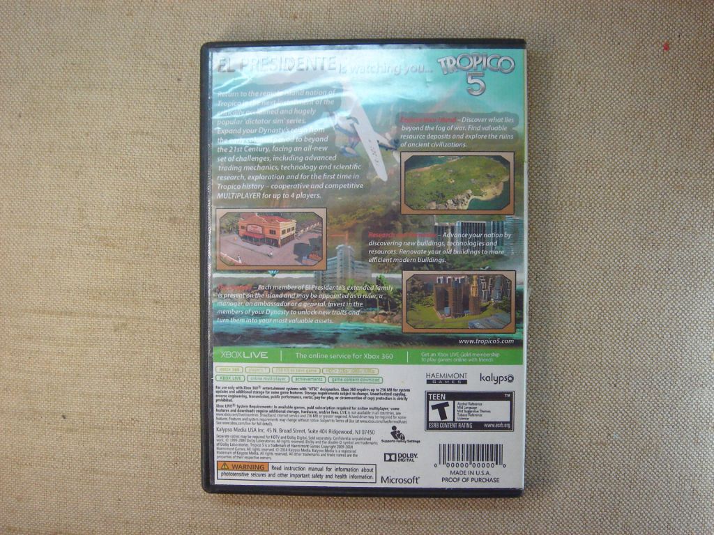 Гра DVD XBOX360 Tropico 5 EN - фото фото фото 7