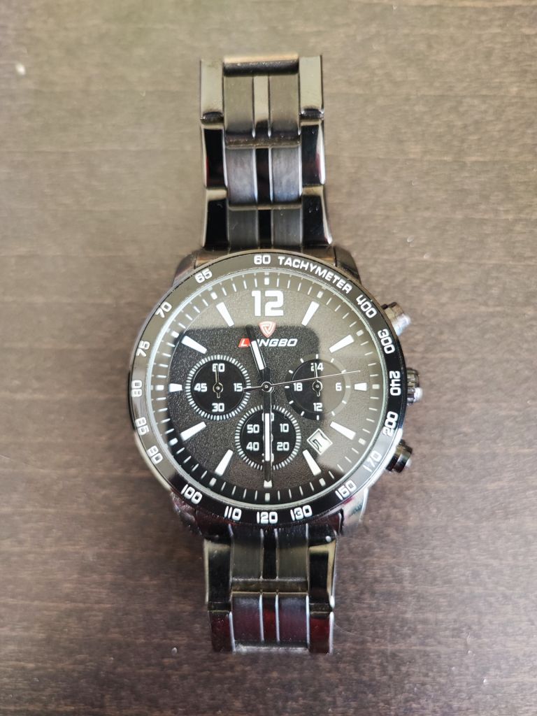 Чоловічий годинник Longbo 80172G Chronograph Style - фото фото фото 1