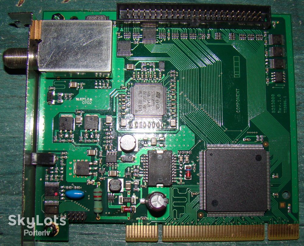TechniSat B2S3000 Rev 1.0 PCI Satellite DVB-S2 TV PCI - фото фото фото 0