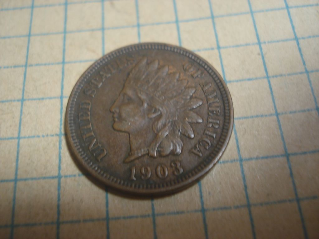 1цент 1903 США - фото фото фото 0