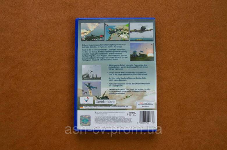 Диск для Playstation 2, гра Pacific Warriors II Dogfight - фото фото фото 5