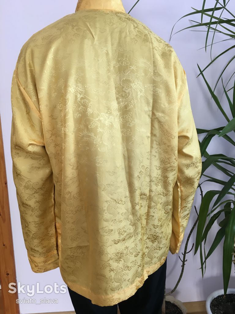 Китайская  национальная рубашка.SIlK. из Англлии. - фото фото фото 4