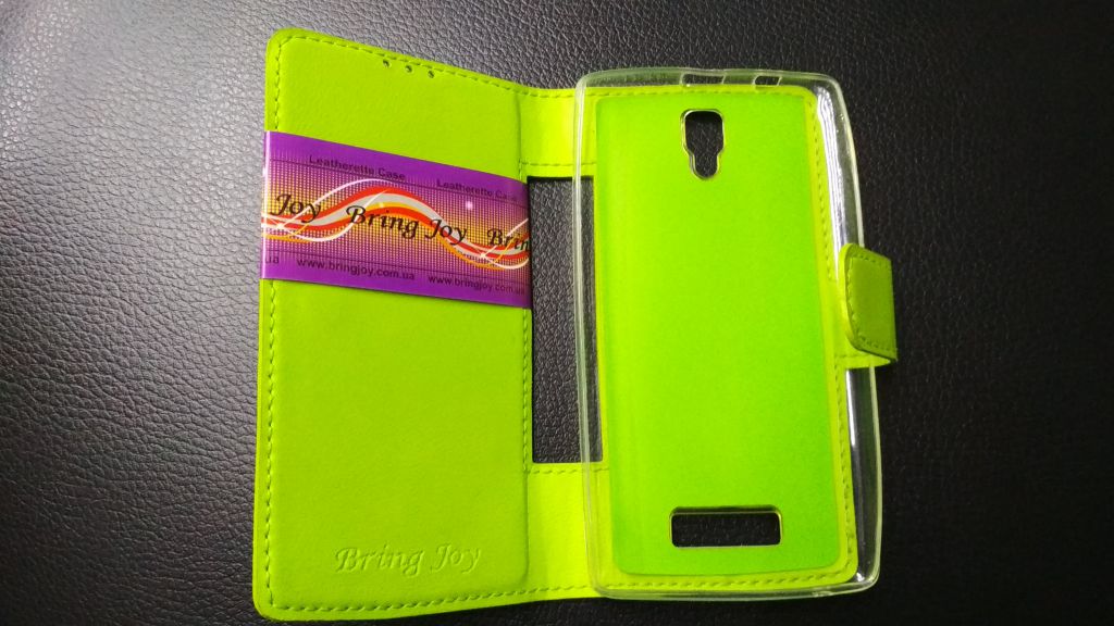 Чехол-книжка Bring Joy для Lenovo A2010 lime - фото фото фото 2