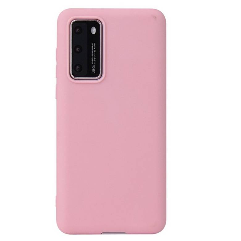 Чохол Soft Touch для Huawei P40 Pro силікон бампер світло-рожевий - фото фото фото 1