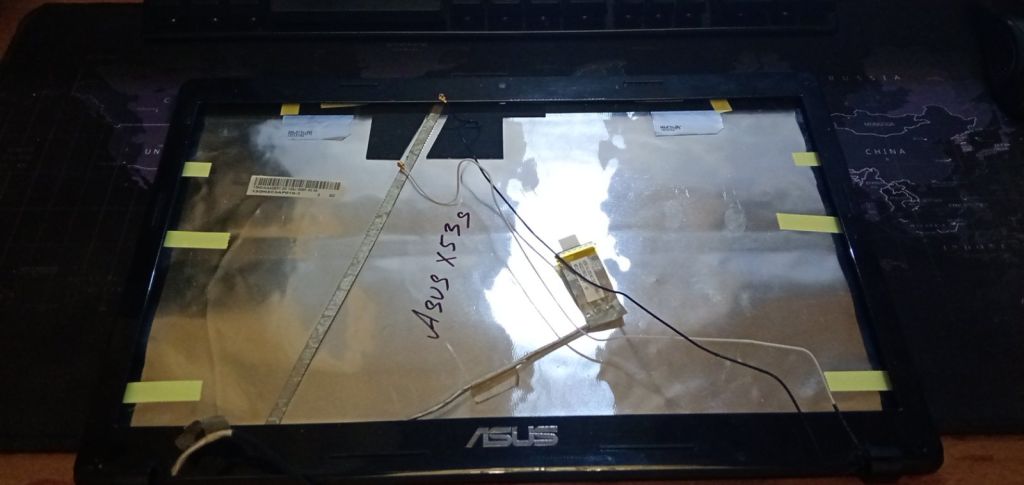 Крышка матрицы на Asus X53 - фото фото фото 2
