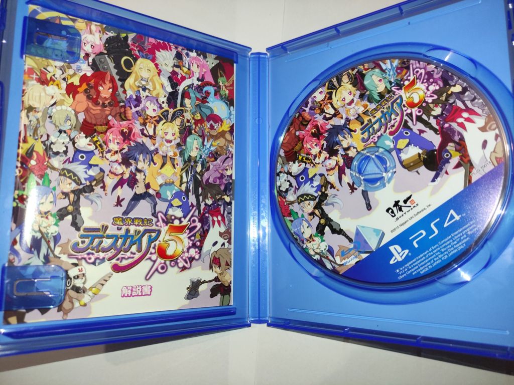 Disgaea 5 PS4 Playstation 4 б/в Японія - фото фото фото 1
