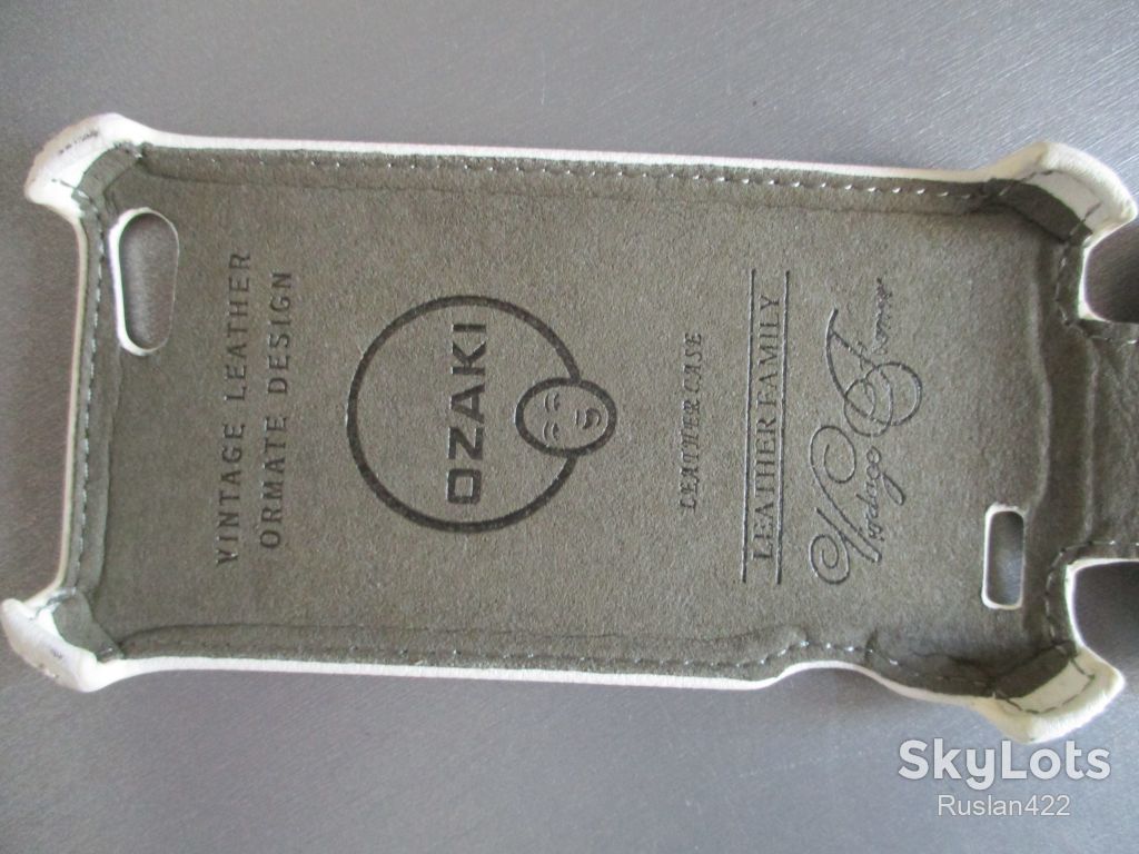 Чехол фліп OZAKI для HTC One V  Натуральна шкіра! чохол - фото фото фото 4