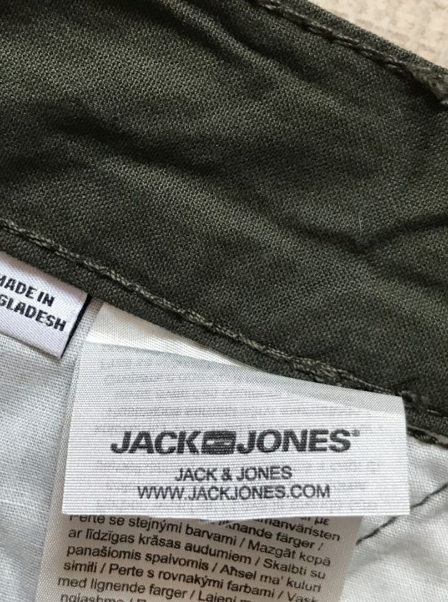 Стильные, качественные шорты карго,  Jack&amp;Jones mens regular fit. Лондон. L - фото фото фото 6