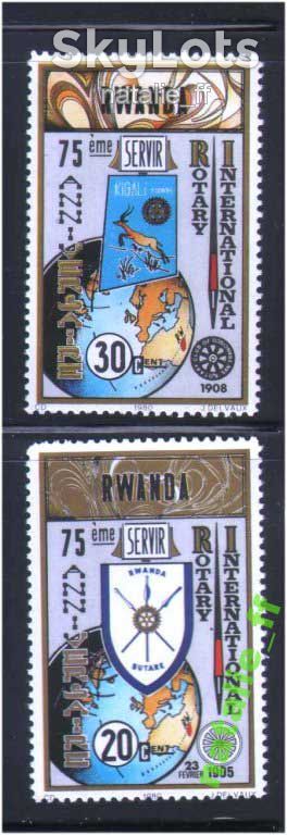NM Фауна . Руанда  1983 г ** - фото фото фото 0