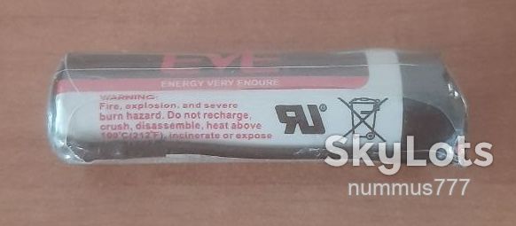Літієва батарея EVE ER14505 2700mAh, 3,6В, АА - фото фото фото 1