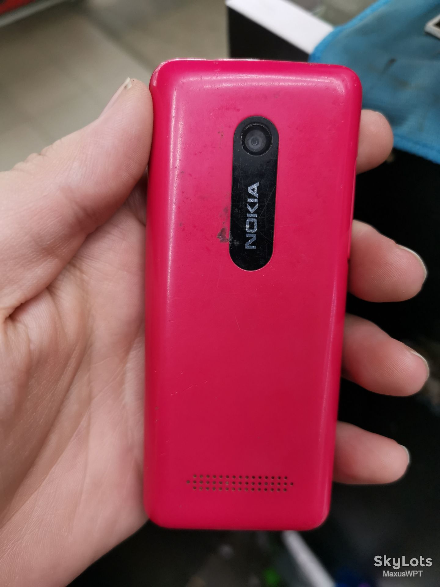 #1202 Sklad Nokia 206 pink 1 - фото фото фото 1