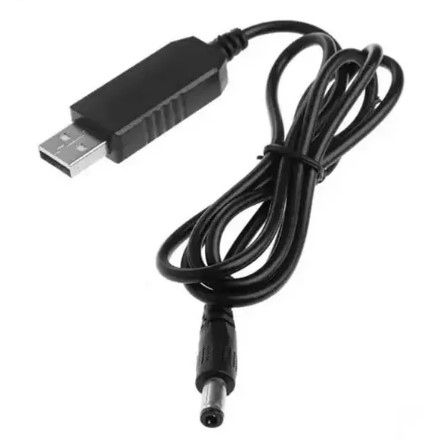Кабель адаптер USB 5V/12V 5,5*2,1мм живлення для роутера - фото фото фото 0