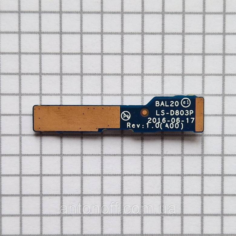 LED плата Dell Inspiron 15 5567 P66F / LS-D803P для ноутбука оригінал - фото фото фото 0