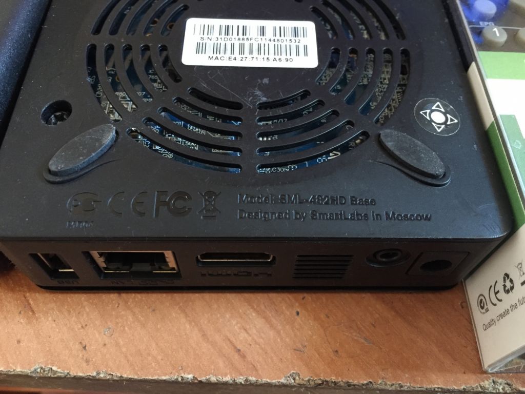 ТВ Приставка SML-482 HD Base Фрегат с опцией Wi-Fi. Кабельное телевидение. Б/у. Рабочая! - фото фото фото 4