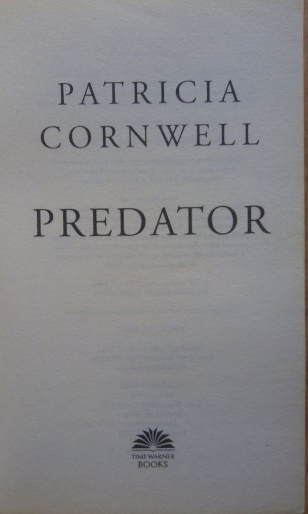 Predator Patricia Cornwell English на Английском книга - фото фото фото 2