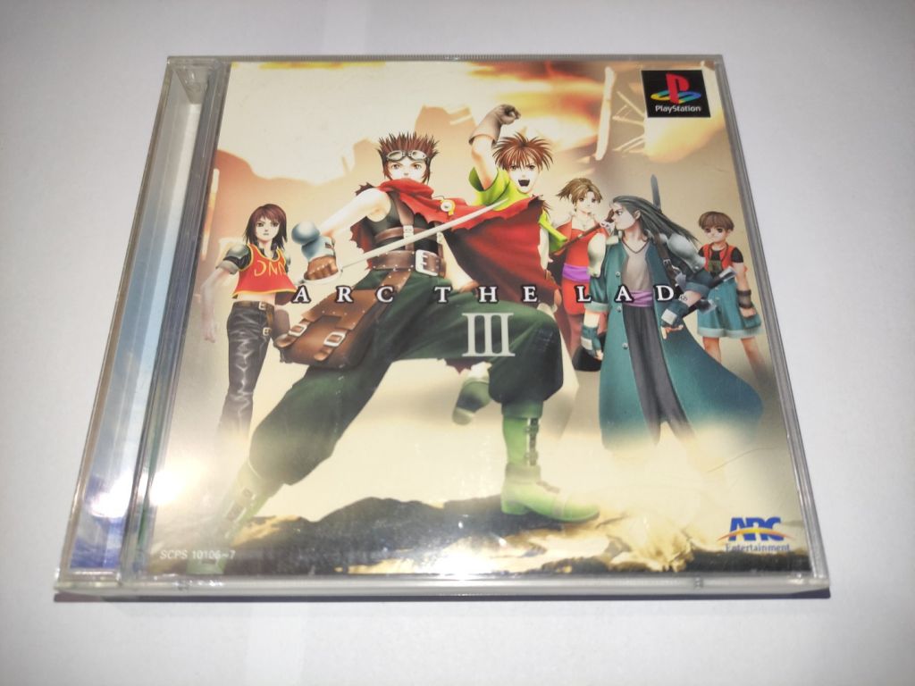 Arc the Lad III PS1 Playstation Японія - фото фото фото 0
