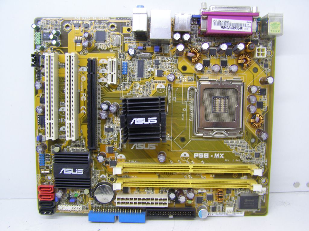 Материнская плата ASUS P5B-MX Socket LGA775 MicroATX 2x DDR2 - фото фото фото 0